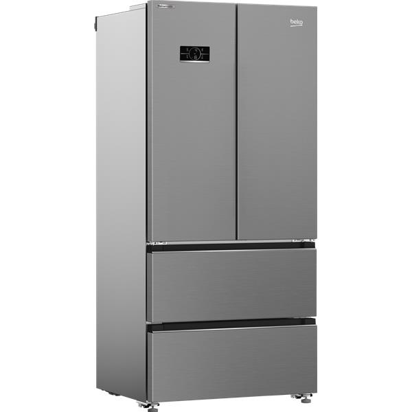 REFRIGERATEUR MULTIPORTES BEKO B3RGNE544ZXP VOLUME TOTAL 510L INOX