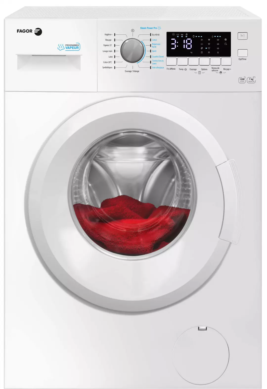 LAVE LINGE FRONTAL FAGOR 7KG 1200 TR FWM127W