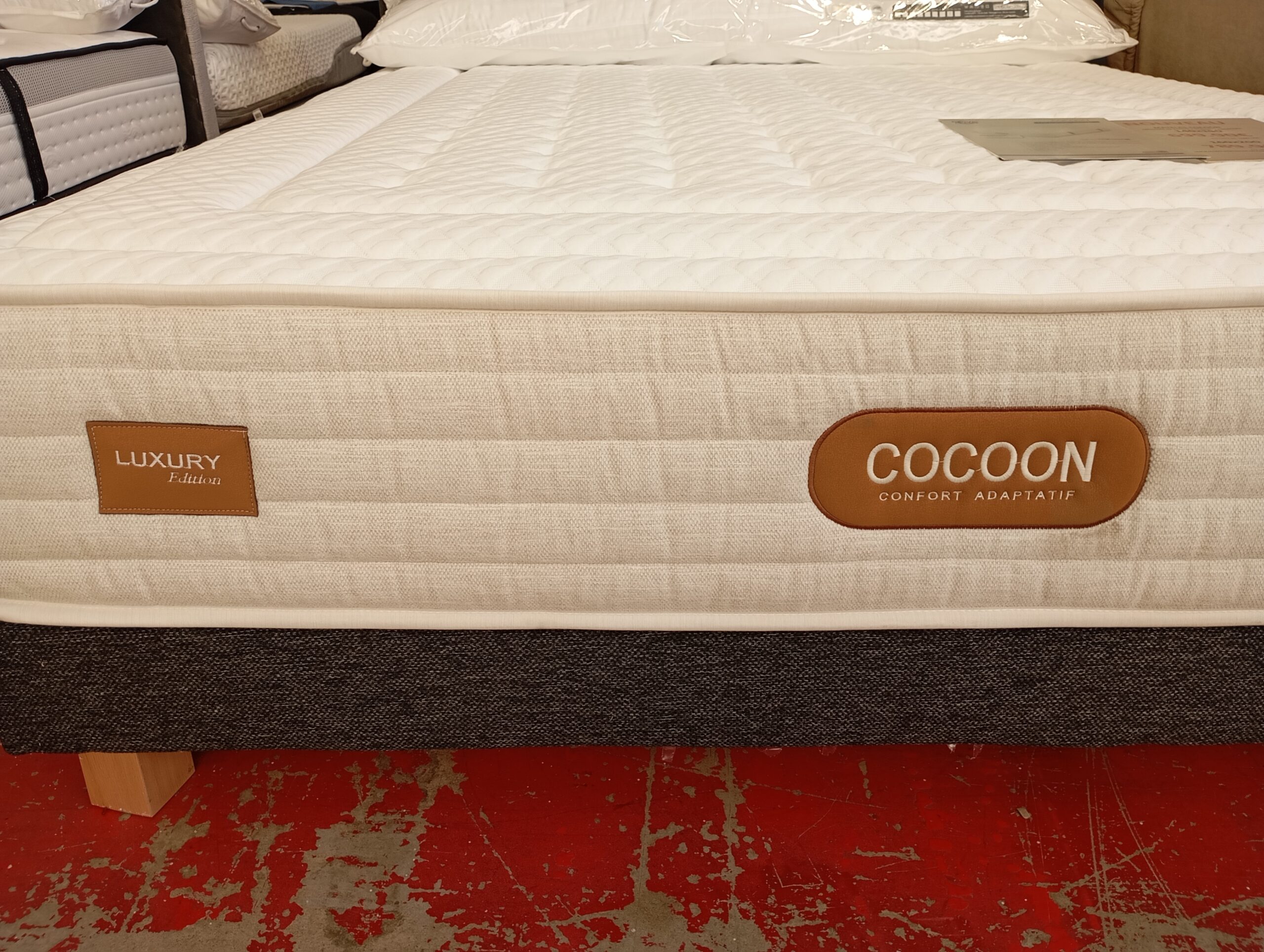 MATELAS A RESSORTS ENSACHES AVEC MEMOIRE DE FORME – Image 4