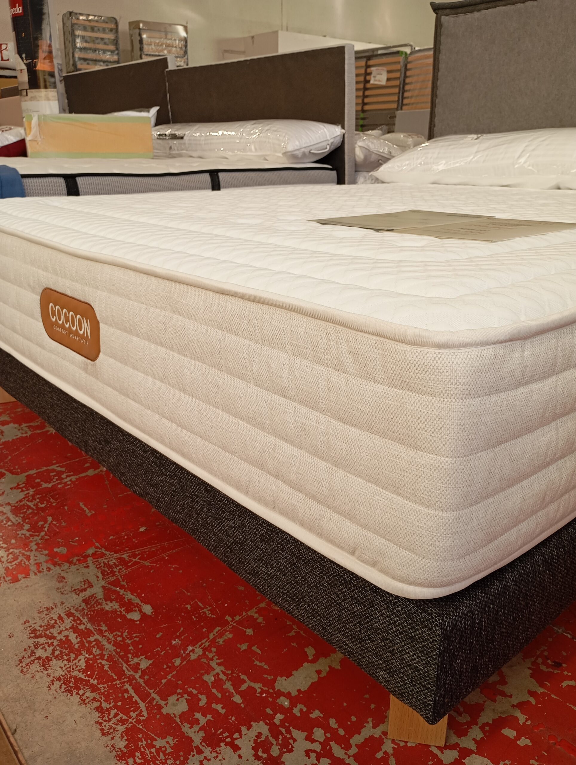 MATELAS A RESSORTS ENSACHES AVEC MEMOIRE DE FORME – Image 3