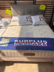 MATELAS MOUSSE HR A BASE D HUILE VEGETALE 160 X 200 H 24CM DENSITE 40 KG/ M3