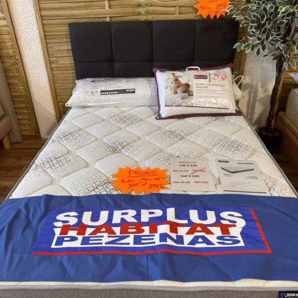 MATELAS RUBIS 140X190 - site Surplus Habitat 34