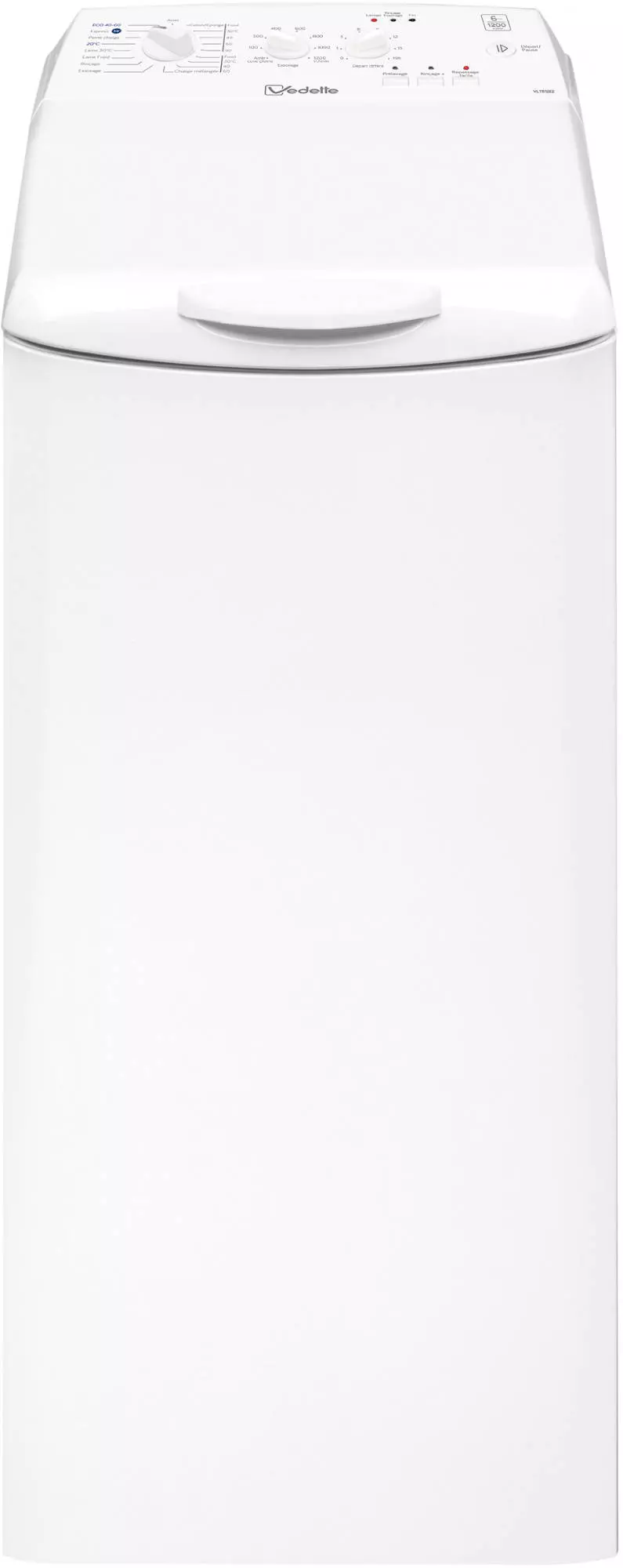 LAVE LINGE TOP VEDETTE 6KG 1200 TR VLT612E2