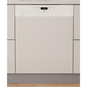 LAVE VAISSELLE INTEGRABLE WHIRLPOOL W3PFD636W 46DB BANDEAU BLANC